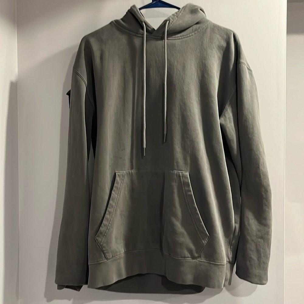 All grey hoodie very very soft inside amazing condition